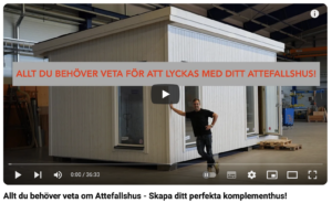Read more about the article Jag har satt samman en kurs i att bygga Attefallshus!